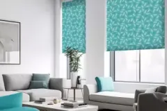 triangles-pattern-turquoise-roller-blind-93414